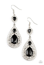 Load image into Gallery viewer, Posh Pageantry - Black Earring - LOP Jan &#39;22 - NEW RELEASE
