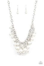 Load image into Gallery viewer, Powerhouse Pose - White Necklace - LOP February &#39;22 - NEW RELEASE
