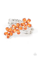 Load image into Gallery viewer, Posh Petals - Orange Flower Ring - NEW RELEASE

