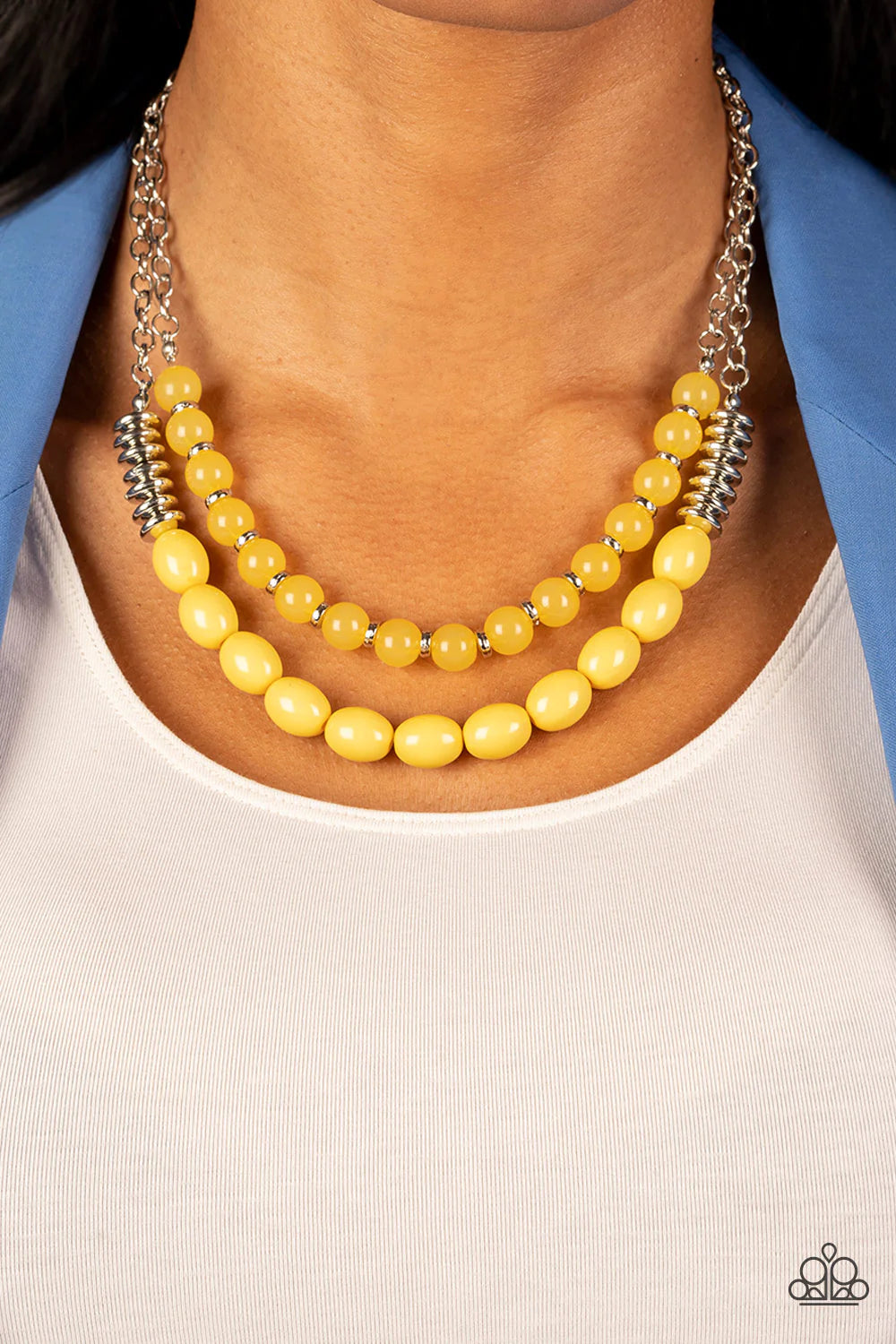 Venetian Voyage - Yellow Necklace - NEW RELEASE