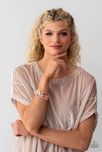 Load image into Gallery viewer, Luminous Laurels - Rose Gold Iridescent Bracelet - LOP July - NEW RELEASE
