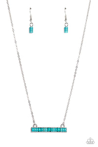 Barred Bohemian - Blue Necklace - NEW RELEASE