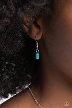 Load image into Gallery viewer, Barred Bohemian - Blue Necklace - NEW RELEASE

