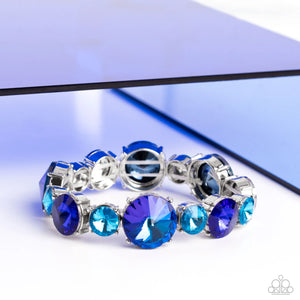 Refreshing Radiance - Blue Iridescent Bracelet - LOP AUG '23