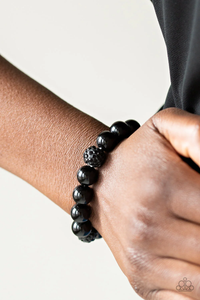 Cake walk- black bracelet