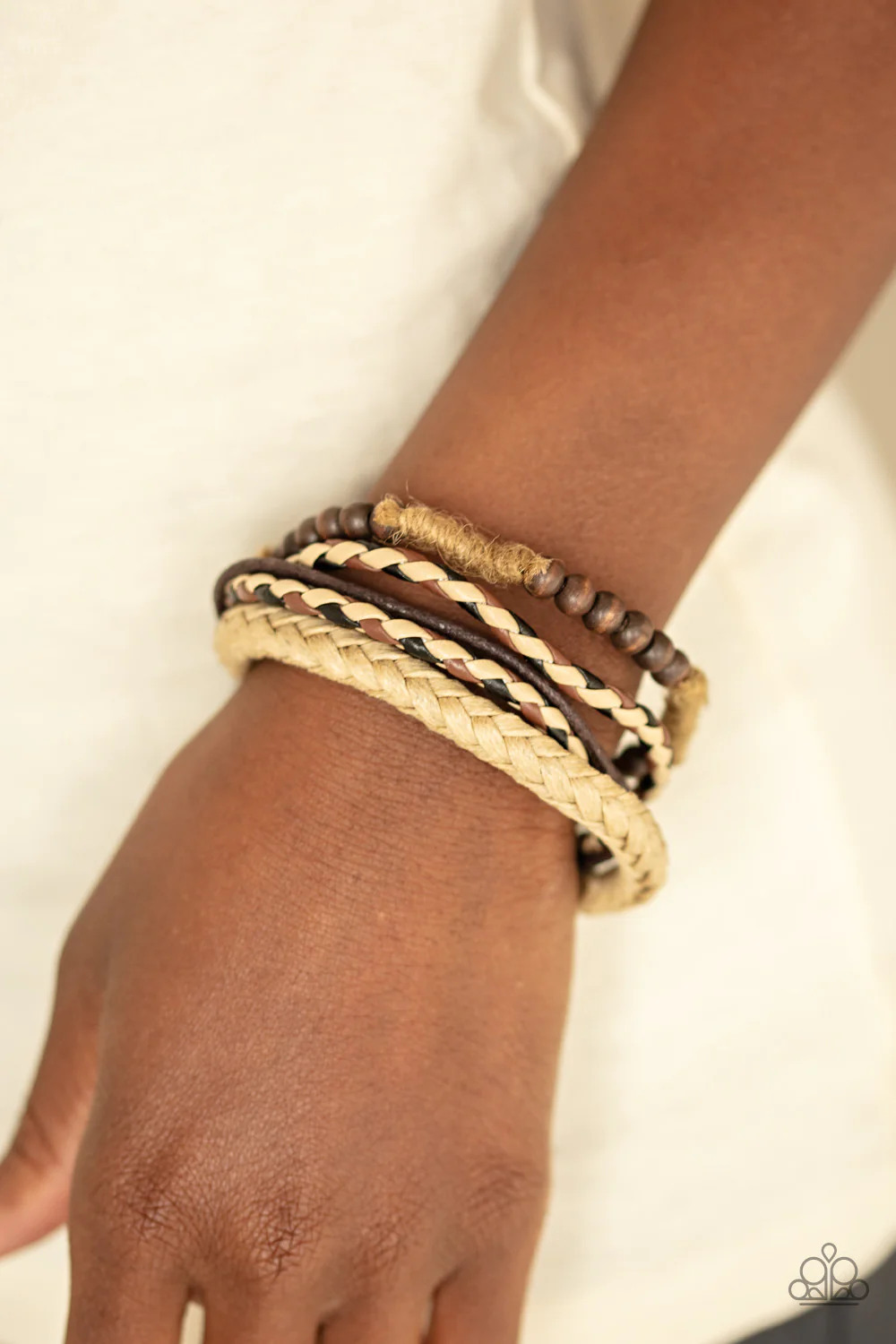 Woodland wayfarer- brown urban bracelet