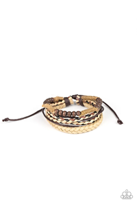 Woodland wayfarer- brown urban bracelet