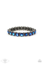 Load image into Gallery viewer, Sugar-Coated Sparkle - Multi Iridescent Blue Rhinestone Bracelet - NEW RELEASE
