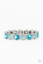 Load image into Gallery viewer, Take a moment to reflect- blue bracelet
