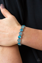 Load image into Gallery viewer, Take a moment to reflect- blue bracelet
