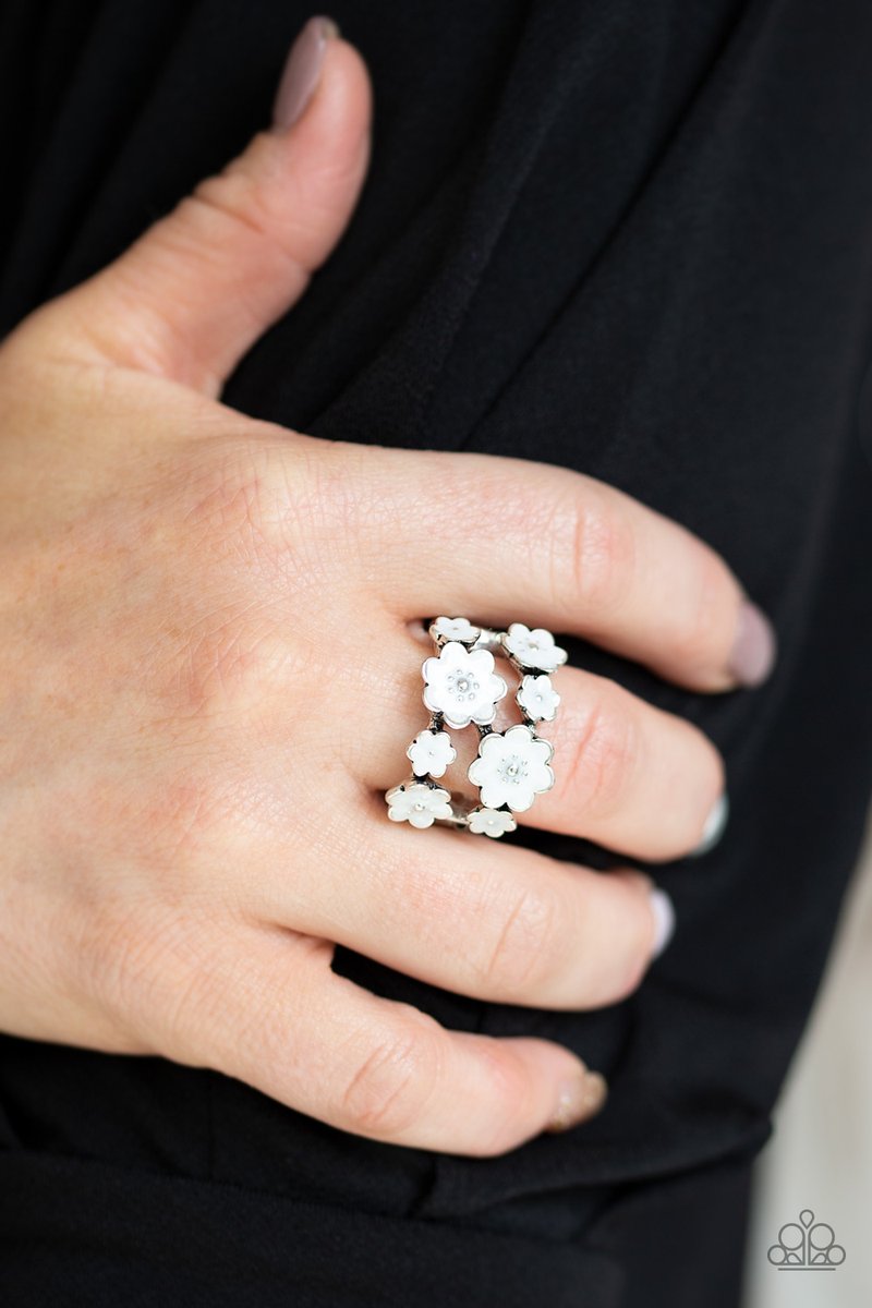 Floral Crowns - White Flower Ring - NEW RELEASE