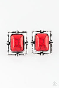 Center STAGECOACH - Red Post Earring - NEW RELEASE