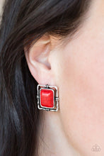 Load image into Gallery viewer, Center STAGECOACH - Red Post Earring - NEW RELEASE
