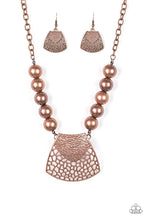 Load image into Gallery viewer, Large and In Charge - Copper Necklace
