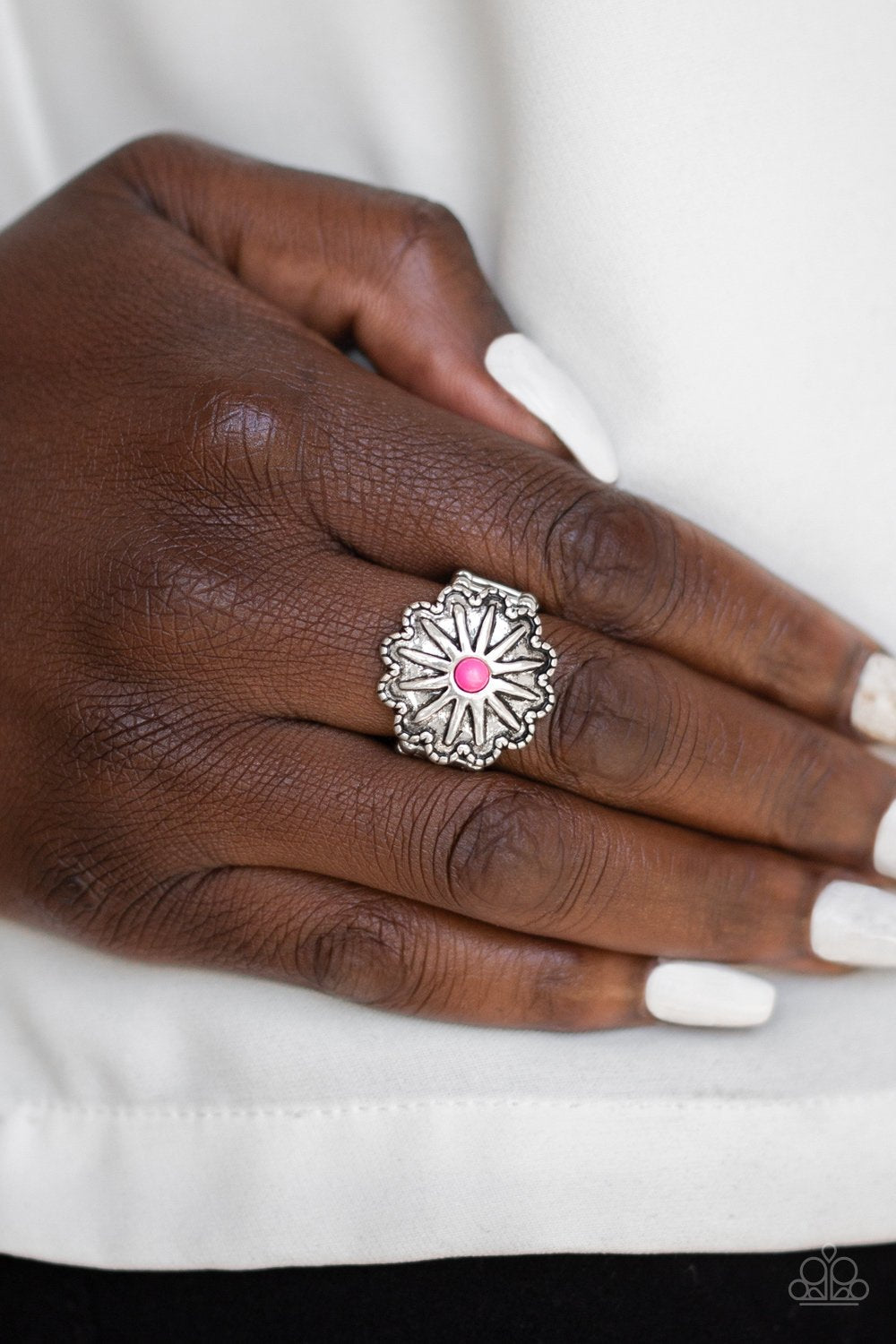 Stone Sensei - Pink Floral Ring - NEW RELEASE
