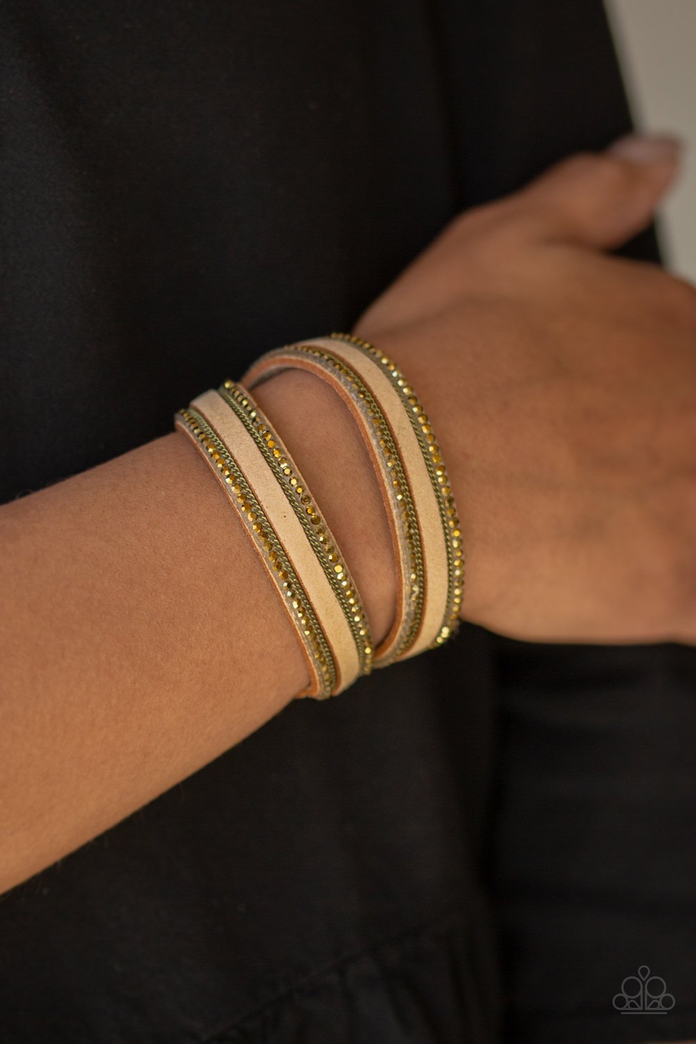 Going For Glam - Brass Urban Snap Bracelet - NEW RELEASE