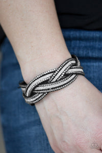 Girls Do It Better - Silver Snap Bracelet