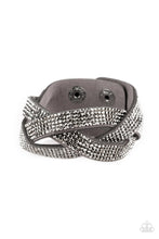 Load image into Gallery viewer, Nice Girls Finish Last - Silver Snap Bracelet
