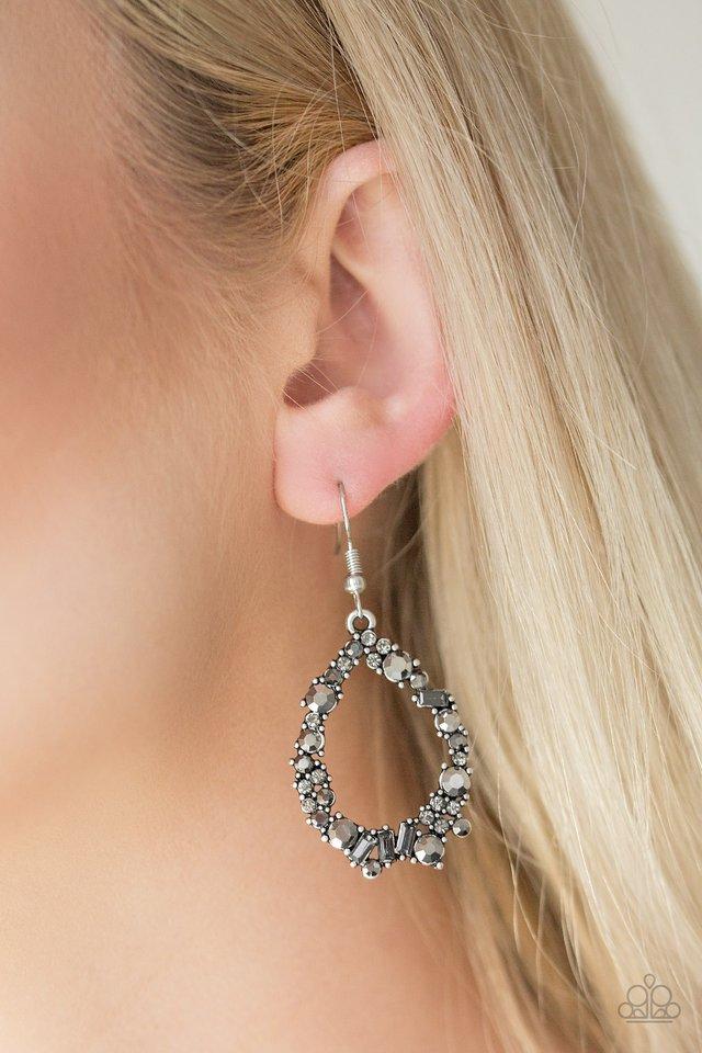 Crushing Couture - Silver Earring - NEW RELEASE