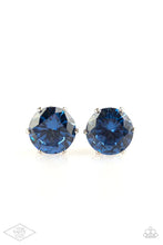 Load image into Gallery viewer, Come Out On Top - Blue Post Earring - BLACK DIAMOND PIECE
