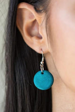 Load image into Gallery viewer, Catalina Coastin&#39; - Blue Wooden Necklace - NEW RELEASE
