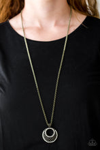 Load image into Gallery viewer, Net Worth - Brass Necklace - NEW RELEASE
