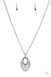 Court Couture - Purple Necklace - NEW RELEASE