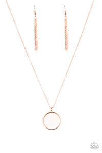 Shimmering Seashores - Copper Shell Necklace