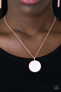 Shimmering Seashores - Copper Shell Necklace