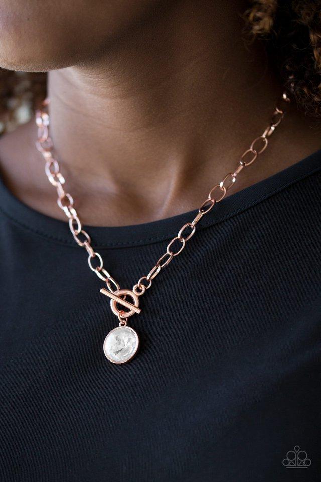 She Sparkles On - Copper Necklace - NEW RELEASE