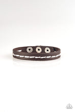 Load image into Gallery viewer, First Class Traveler - Dark Brown Urban Snap Bracelet - NEW RELEASE
