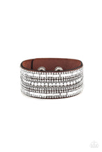 Load image into Gallery viewer, Rebel Radiance - Brown Snap Bracelet
