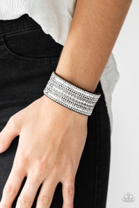 Rebel Radiance - Brown Snap Bracelet