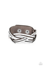 Load image into Gallery viewer, Looking For Trouble - Silver Snap Bracelet

