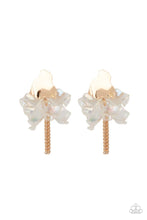 Load image into Gallery viewer, Harmonically Holographic - Gold Iridescent Post Earring - NEW RELEASE
