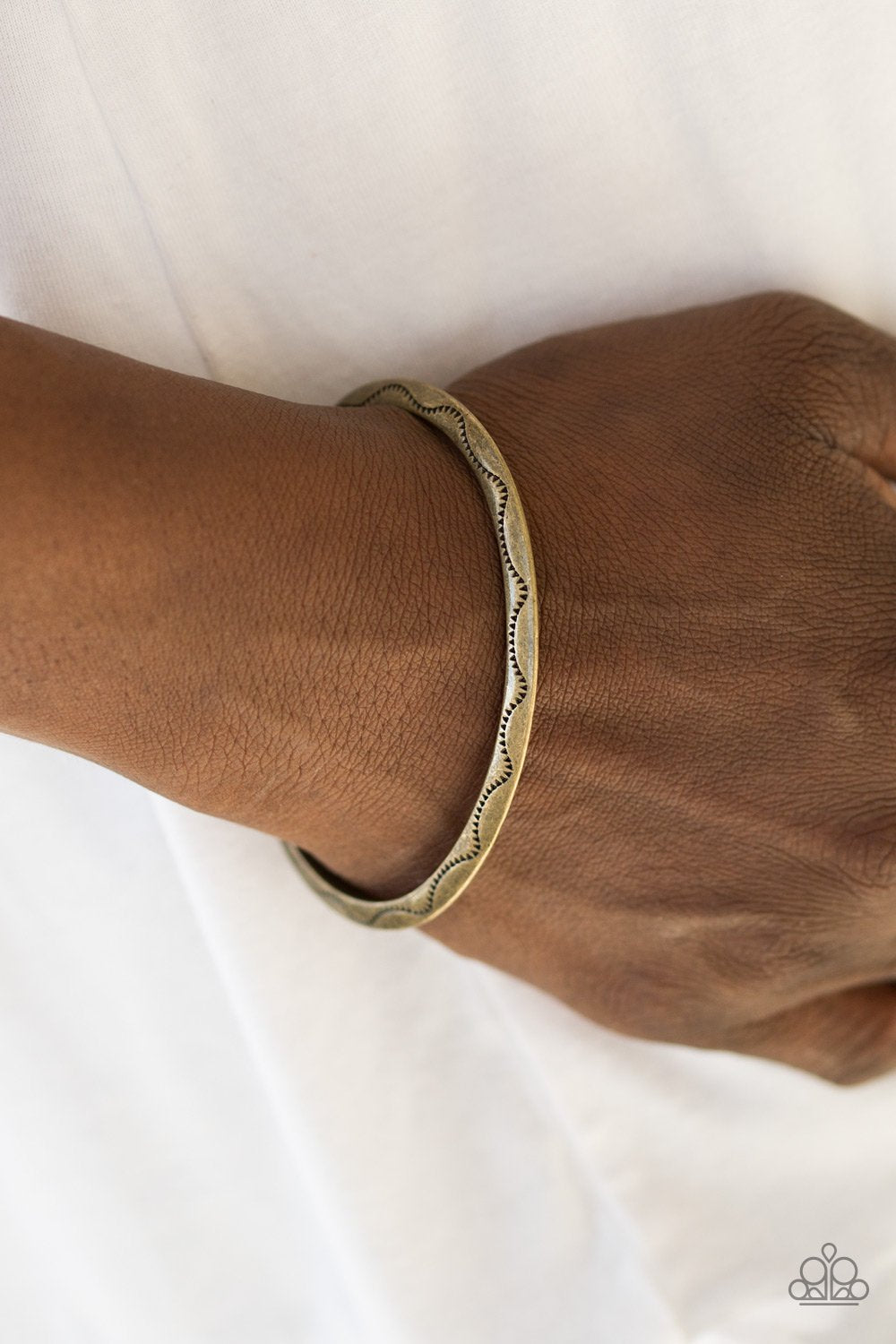Desert Charmer - Brass Cuff Bracelet - NEW RELEASE