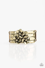 Load image into Gallery viewer, This ISLAND Is Your ISLAND - Brass Flower Ring - NEW RELEASE
