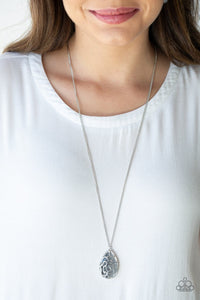 Gleaming Gardens - Silver Floral Necklace - NEW RELEASE