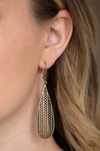 Load image into Gallery viewer, Terra Tears - Brass Earring - NEW RELEASE
