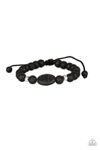 Load image into Gallery viewer, Makes Perfect SENSEI - Black Urban Lava Bead Bracelet
