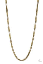 Load image into Gallery viewer, First Rule Of Fight Club - Brass Urban Necklace - NEW RELEASE
