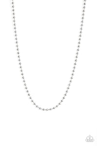 Mardi Gras Madness - Silver Urban Necklace