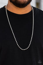 Load image into Gallery viewer, Mardi Gras Madness - Silver Urban Necklace
