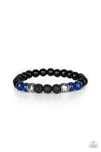 Load image into Gallery viewer, Proverb - Blue Lava Bead Bracelet
