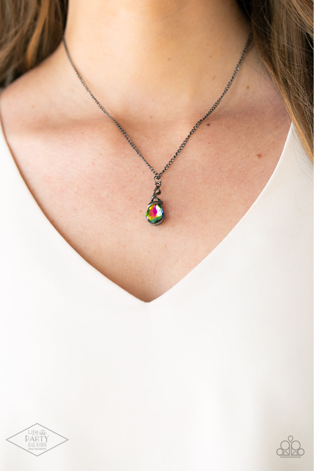 Timeless Trinket - Multi Necklace - BLACK DIAMOND