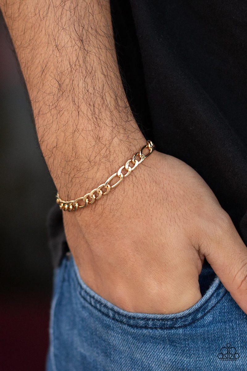 Roll Call - Gold Urban Bracelet - NEW RELEASE