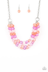 Summer ice- multi necklace
