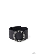 Load image into Gallery viewer, Ring them in - black urban bracelet
