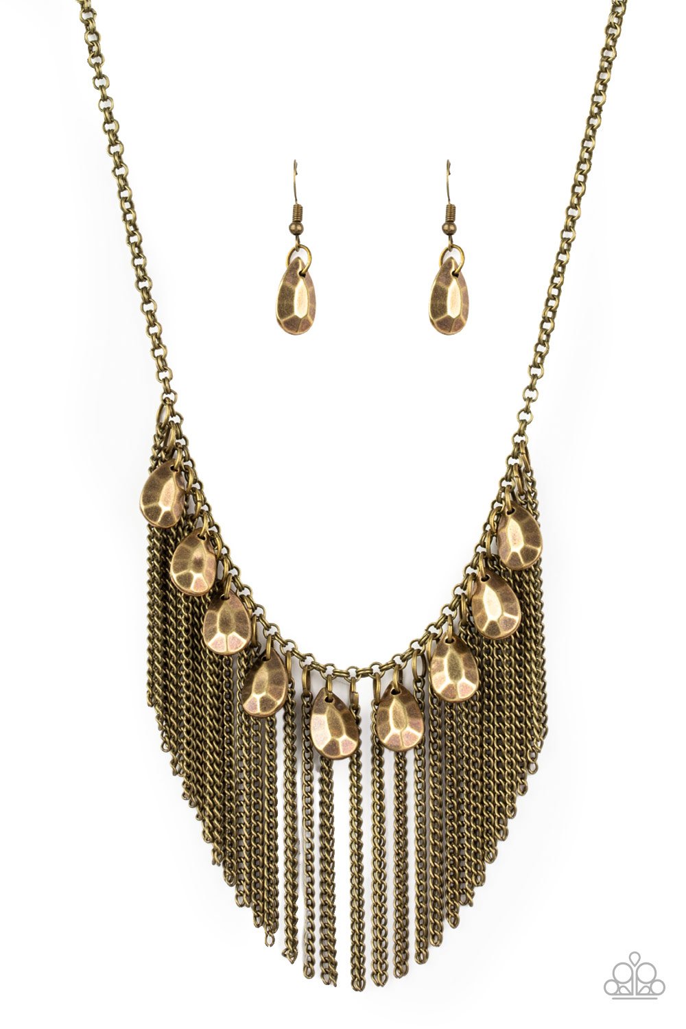 Bragging Rights - Brass Necklace - NEW RELEASE