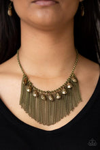 Load image into Gallery viewer, Bragging Rights - Brass Necklace - NEW RELEASE
